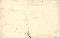 Real photo campargne Family in France (folklore costume dog dog)