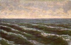 CPA Italie Italia V Pini Mareggiata