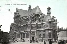 CPA Paris Eglise Sainte Eustache