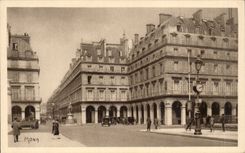 CPA Paris l'hotel Regina Place de Rivoli