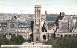 CPA Paris Eglise Saint Germain l'auxerrois