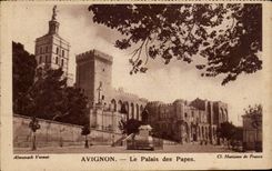 CPA Avignon der Gaumen der Papste