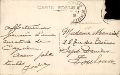 CPA Umlagerungen CApvern les Bains der Ruckkehr zum Vieh verschuttet (Rinder)