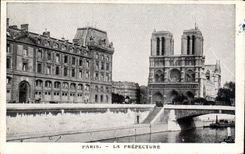 Paris CPA la Prefecture