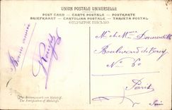 CPA Yvon the Courtine of malakoff (September 8th 1855) Museum of Versailles militaria