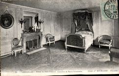 CPA Versailles Palate of Small TRianon Room of Marie Antoinette