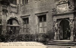 Toulouse CPA L'hotel de Pierre Cour de Jean de Bagis (1537) Par Nicolas Bachelier