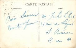 Paris CPA Street of Gay Lussac (chemist) and street Soufflot the Pantheon