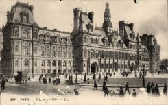 Paris CPA Hotel de ville