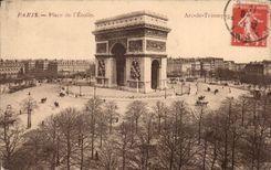 Paris CPA Places Etoile