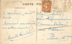 Paris CPA Church Saint Julien the Poor one