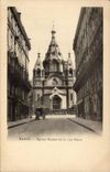 Paris CPA Eglise russe et la rue DAru ( Russie Russia )