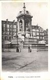 Paris CPA la fontaine place Saint Sulpice