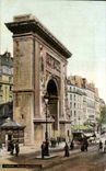 Paris CPA Gate Saint Denis