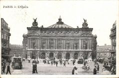 Paris CPA the opera