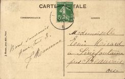 Paris CPA palate of Luxembourg