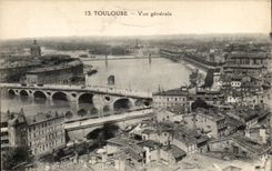 Toulouse CPA Vue generale