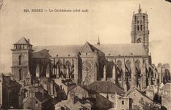 CPA Rodez the cathedral