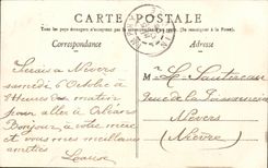 CPA Nevers Park and street Saint Gildard TOP (barouche)