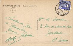 CPA Thionville Street of Luxembourg