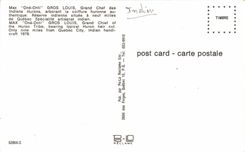 MODERN CARD Large Louis big boss of the Huron Indians