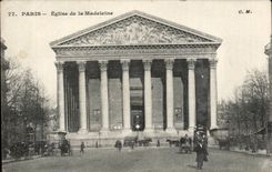 Paris CPA Church of the Madeleine