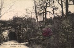 Paris CPA Park of the Chaumont Hillocks