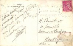 CPA Biarritz Le rocher de la vierge