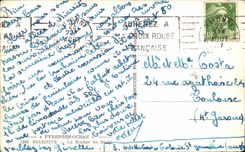 CPA Biarritz Le rocher du Basta