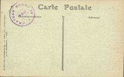 CPA Schloss des Pau-Eingangshauptleitungshofes