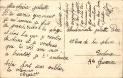 CPA Biarritz La pointe du phare et la roche ronde percee