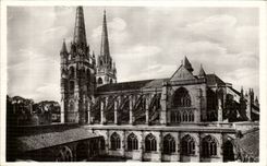 CPA Bayonne the cathedral