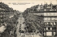 Paris CPA Les grands boulevards