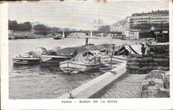 Paris CPA Bords de la Seine