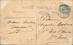 Paris CPA Les guichets du Louvre