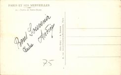 Paris CPA Parvis de Notre DAme