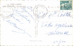 MODERN CARD Cannes the small cross