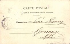 Moorish Paris CPA House with the park of montsouris