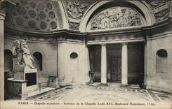 Paris CPA Chapelle expiatoire Interieur de la chapelle Louis XVI Boulevard Haussmann 