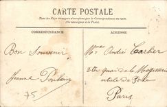 Paris CPA the park Heap