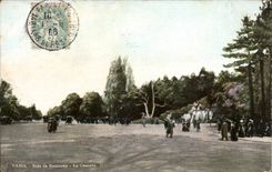 Paris CPA Bois de Boulogne la cascade