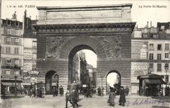 Paris CPA Gate St Martin