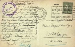 Paris CPA Panorama vers le SAcre Coeur et la Butte Montmartre