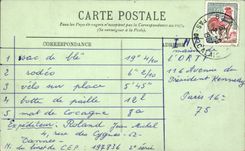 Paris CPA Le monument de Pasteur