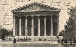 Paris CPA Church Sainte Madeleine