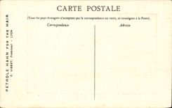 CPA Fantasy Woman (collection of Hahn Oil for the hair) Manon Lescaut