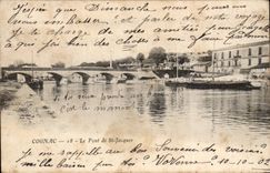 Cognac CPA the bridge of St Jacques