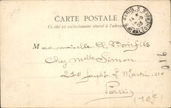 CPA Paris Jardin des Tuileries et rue de Rivoli