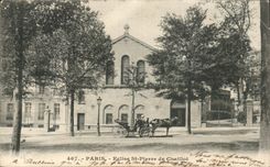 CPA Paris Church Saint Pierre of Chaillot