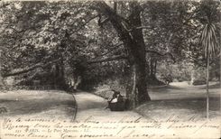 CPA Paris the park Heap